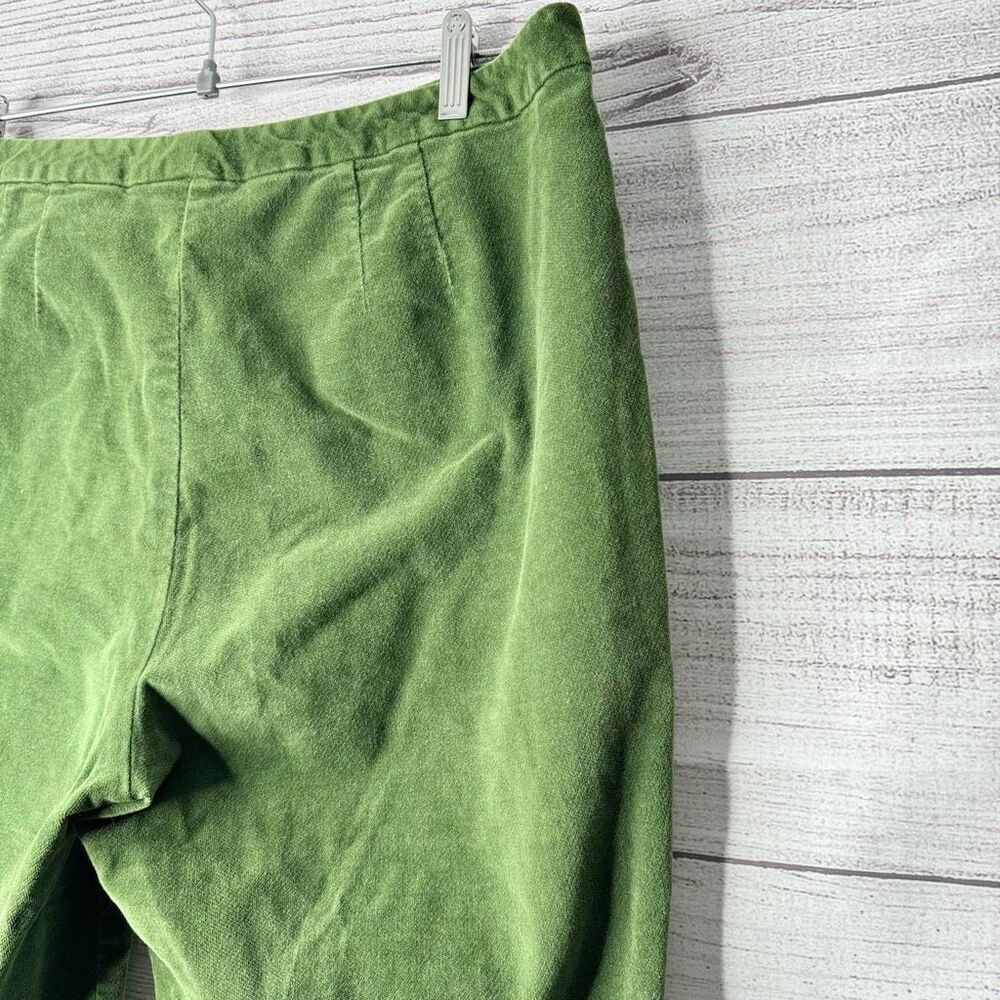 Talbots Green Straight Leg Pants - Picture 4 of 6